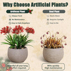 Alyptus Artificial Flowers Outdoor Fake Plants