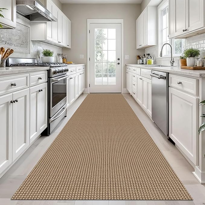 KOZYFLY Long Runners for Hallways 3x12 ft Washable Kitchen Runner Non Slip - Image 2
