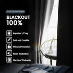 SimpleHome 100% Blackout Curtains - Image 2