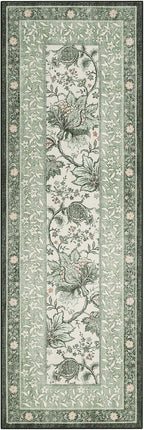 GarveeHome Sage Green 2.5 x 8 Washable Kitchen Runner Rugs Non Slip Provence - Image 7
