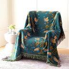 MSGKV Boho Throw Blanket 50"x60" Cotton Blanket - Image 2