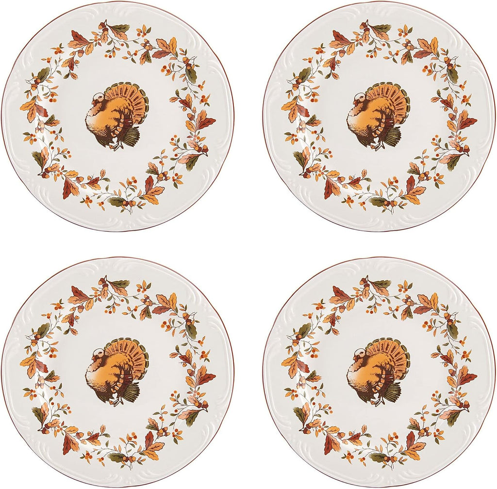 Pfaltzgraff Autumn Berry 16 Piece Dinnerware Set, Service for 4, Multi Colored