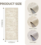 4x10 Runner Rug, Washable Hallway Runner Rug - Image 2