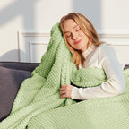 Whale Flotilla Twin Size Fuzzy Fleece Blanket - Image 3