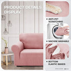 ZNSAYOTX 1 Piece Jacquard Couch Covers - Image 3