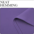 NICETOWN Blackout Curtains Window Draperies, Lilac Purple, 70 by 95 inches Long - Image 6