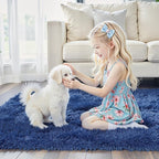 3x5 Rug, Bedside Preppy Dorm Area Rug, College Essentials Small Carpets - Image 4