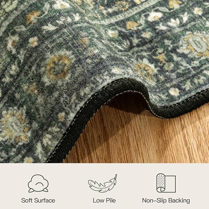 Lofus 6x9 Area Rug for Living Room, Soft Boho Carpets for Bedroom Dining Room - Image 7