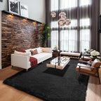 ONASAR Black 6x9 Area Rugs for Living Room Bedroom, Large Fluffy Soft Plush - Image 9