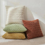 Fancy Homi 4 Packs Boho Fall Decorative Throw Pillow Covers 18x18 Inch - Image 2
