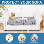 Smiry Printed Couch Cushion Covers, Stretch Soft Couch Covers - Image 7