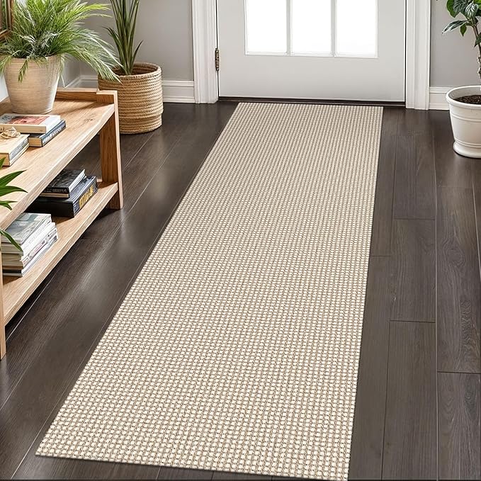 KOZYFLY Runners for Hallways 2x6 ft Washable Kitchen Runner Non Slip Rubber by KOZYFLY