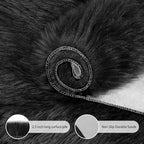 Ciicool Round Fur Fluffy Area Rug - Image 4