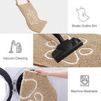 Smiry Dog Door Mat for Muddy Paws, Absorbent Dirt Trapper Non Slip Quick Dry - Image 6