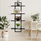 Floating Shelves for Wall,Decorative Wall Shelves Black,Plants Shelf Framed