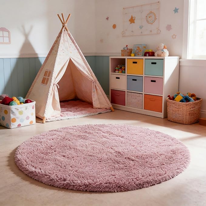 yulidayang Fluffy Round Area Rugs - Image 7
