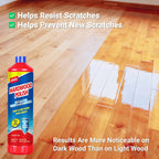 JOAOL Wood Floor Restorer & Polish–High Gloss Shine, Helps Repair Fine Scratches, Durable Protective Finish, Non-Slip, Non-Greasy, Moisture&Dust Resistant for Hardwood, Laminate Floors&Wood Furniture