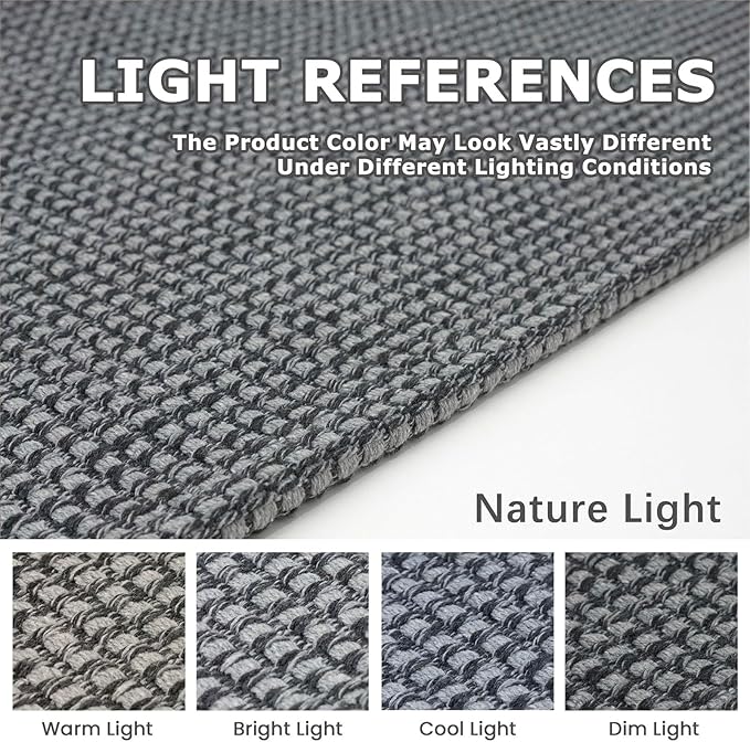 KOZYFLY Runners for Hallways 2x8 ft Washable Kitchen Runner Non Slip Rubber - Image 3