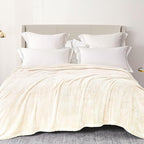 Exclusivo Mezcla Plush Fuzzy Fleece Bed Blanket King Size, Super Soft, Fluffy by ExclusivoMezcla