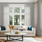 Light Gray Linen Curtains 72 Inches Long - Image 6