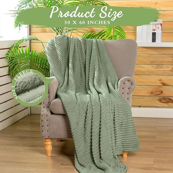 Buryeah 24 Pcs Flannel Throw Blanket Bulk 50 x 60 in Sleepover Blanket Outdoor - Image 3