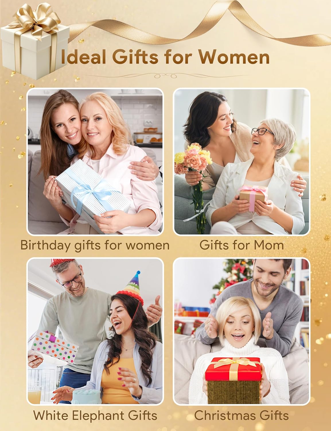Candle Warmer Lamp Gold, Home Decor, Brithday Gifts for Women Mom