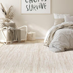 Nakagishi 8X10 Area Rugs Living Room: Washable Large Vintage Rug Neutral - Image 7