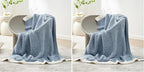 Snuggle Sac Blue Throw Blankets by SnuggleSac