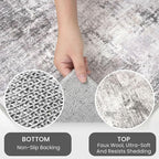 IOHOUZE Abstract Area Rug 3x5 Ft Washable Rugs - Image 6