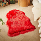 AMTOVO Faux Fur Rug, Fluffy Sheepskin Rug, Fuzzy Ultra Soft 2 x 3 ft Shag Rugs - Image 4