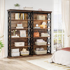 Tribesigns 6-Tier Bookcase, 71 Inches Industrial Bookshelves and Bookcase