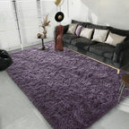 LOCHAS Ultra Soft Indoor Modern Area Rugs Fluffy Living Room Carpets - Image 2