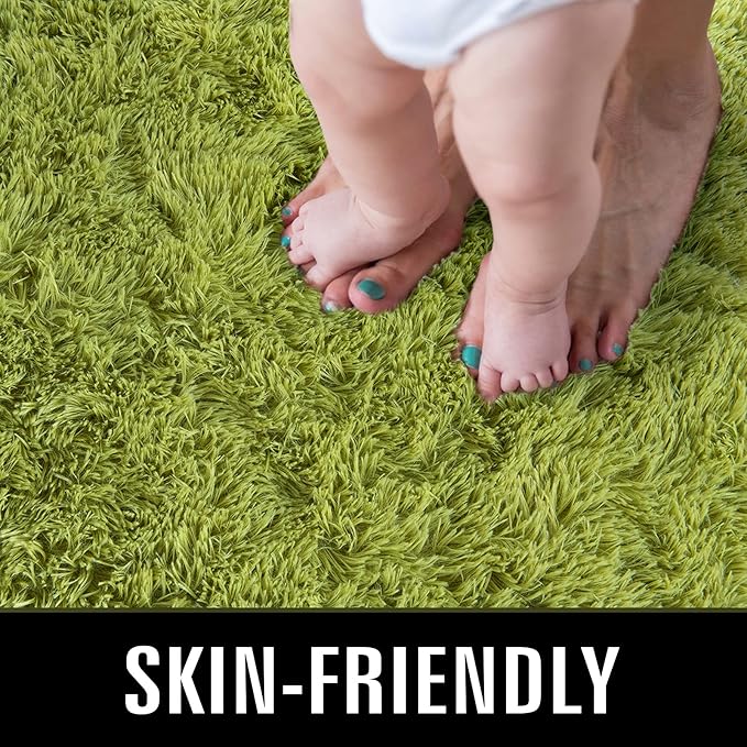 TWINNIS Super Soft Shaggy Rugs Fluffy Carpets 9x12 Feet, Indoor Modern Plush - Image 3