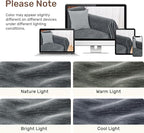 Sectional Couch Covers, 2 Pieces Washable L Shaped Couch Covers Sofa Blanket - Image 8