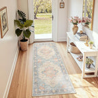 Area Rugs 2'x6' Runner Rug Non Slip Washable by RELEANY