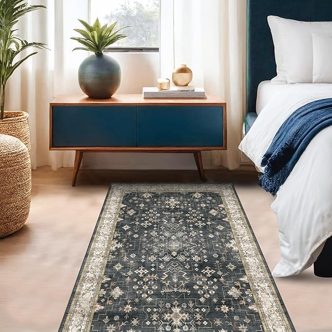 Boho Washable 4x6 Entryway Rug - Image 8