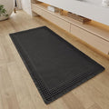 RESARE Waffle Bathroom Runner Rugs, Super Absorbent Bath Mat Non Slip Washable by Resare