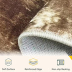 Washable Area Rugs 2'x8' Non-Slip Modern Abstract Soft - Image 5