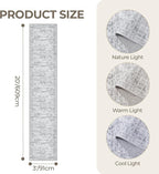 3x20 Washable Runner Rug for Hallway, Non-Slip Long Hallway Runner for Entryway - Image 2