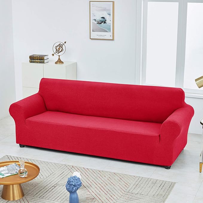 Joccun Christmas Stretch Loveseat Couch Cover Slipcover, 1-Piece Sofa Cover - Image 4