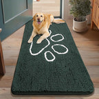 Smiry Dog Door Mat for Muddy Paws, Absorbent Dirt Trapper Non Slip Quick Dry by Smiry