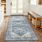 AMADA HOMEFURNISHING 2x5 Washable Runner Rug, Low-Profile Kitchen Rugs - Image 7