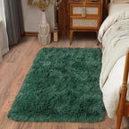 Soft Runner Rugs for Bedroom Hallways New Upgraded Non-Slip Bottom, 2x3 Green by Ailyei