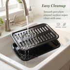 Broiler Pan & Roasting Rack Set Griddle Pan,Oven Safe Tray with Slotted Rack Grill Pan for Healthy Oven Meals Heat Resistant PFOA & PTFE Free Dishwasher Safe