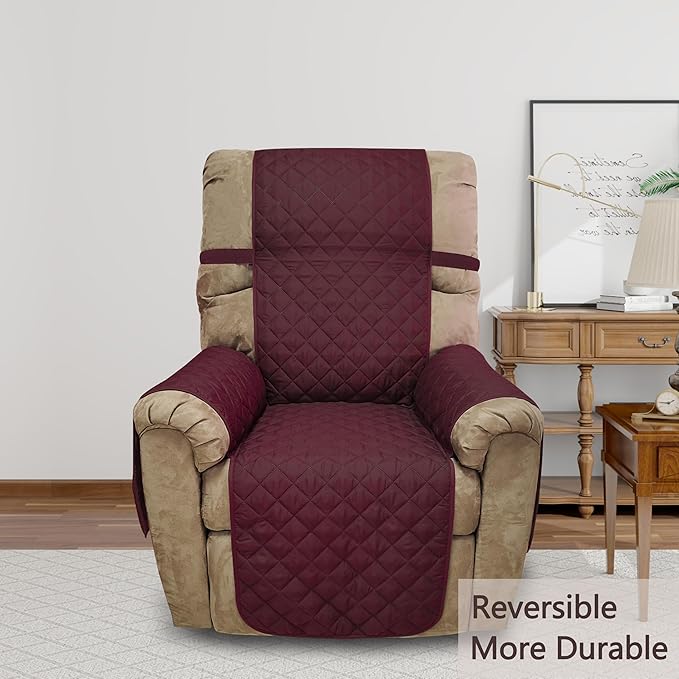 Recliner Chair Covers Reversible Sofa Cover Couch Cover - Image 2