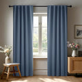 Deconovo Blackout Curtains, Thermal Insulated, W42 x L84 2 Panels, Back Tab by Deconovo