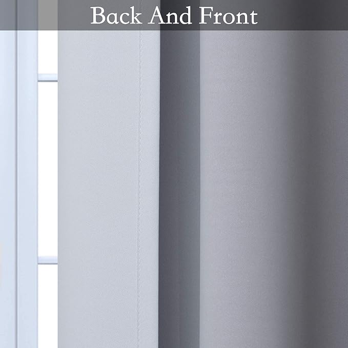 SimpleHome Ombre Room Darkening Curtains - Image 5