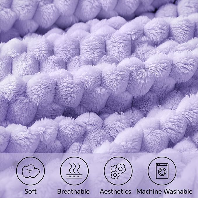 BEDELITE Fleece Throw Blanket for Couch & Bed - Image 3