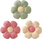 Flower Pillow,15.75" Daisy Pillow Sage Green Decorative Pillows