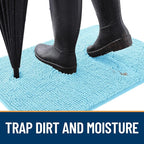 OLANLY Dog Door Mat for Muddy Paws 45x27, Absorbs Moisture and Dirt, Absorbent - Image 2